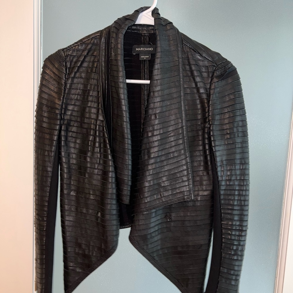 Leather jacket. Marciano. Size 0.